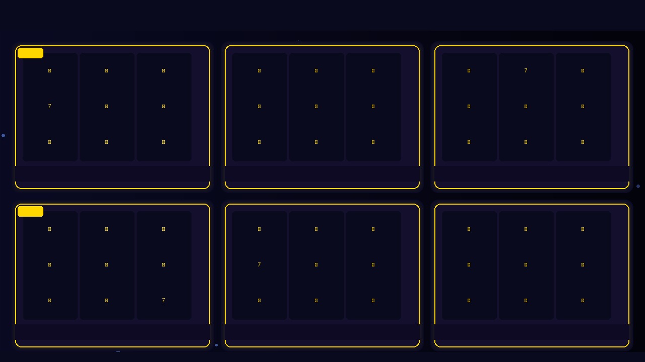 شبكة عرض العاب السلوتس المميزة مع رموز البوكر وال jackpot